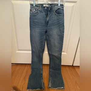 Abercrombie Split Hem Jeans